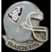 OAKLAND RAIDERS HELMET CAST STYLE PIN