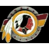 WASHINGTON REDSKINS LOGO CAST STYLE PIN