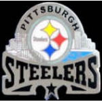 PITTSBURGH STEELERS PIN CITY SKYLINE NFL PINS