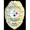 PITTSBURGH STEELERS FAN BADGE PIN PITTSBURGH STEELERS FAN BADGE PIN