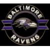 BALTIMORE RAVENS LOGO ROUND PIN