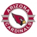 ARIZONA CARDINALS PINS NFL FOOTBALL ROUND LOGO CARDINALS PIN