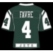 NEW YORK JETS BRETT FAVRE GREEN JERSEY