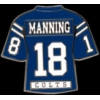 INDIANAPOLIS COLTS PEYTON MANNING JERSEY PIN