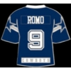 DALLAS COWBOYS TONY ROMO BLUE AWAY JERSEY PIN
