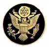 GREAT SEAL OF THE USA BLACK GOLD VERSION PIN EAGLE PRESIDENT CONGRESS WASHINGTON