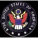 GREAT SEAL OF THE USA BLACK VERSION PIN