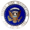 RONALD REAGAN GEORGE BUSH 1985 PRESIDENTIAL INAUGURATION PIN