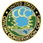 CIVILIAN CONSERVATION CORPS PIN CCC LOGO PIN