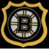 BOSTON BRUINS HOCKEY SHIELD PIN