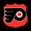 PHILADELPHIA FLYERS HOCKEY SHIELD PIN