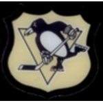 PITTSBURGH PENGUINS HOCKEY SHIELD PIN