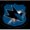 SAN JOSE SHARKS HOCKEY SHIELD PIN