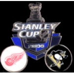 PENGUINS VS REDWINGS 2008 STANLEY CUP PIN