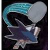 SAN JOSE SHARKS PIN PUCK GLITTER TRAIL PIN