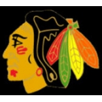 CHICAGO BLACKHAWKS LOGO NHL PIN