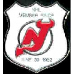 NEW JERSEY DEVILS INAUGRAL SHEILD PIN