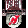 NEW JERSEY DEVILS NHL EASTERN DIV 2003 CHAMP PIN