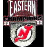 NEW JERSEY DEVILS NHL EASTERN DIV 2003 CHAMP PIN