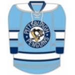 PITTSBURGH PENGUINS PIN RETRO JERSEY PIN OLD STYLE