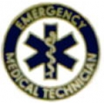 EMT PIN EMERGENCY MEDICAL TECHNICIAN PIN BLUE RD