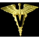 VETERINARIAN PIN CADEUSES PIN