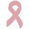 PINK RIBBON PIN BREAST CANCER AWARENESS PIN CUTOUT RIBBON PIN