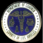 CORONER COUNTY OF LOS ANGELES DEPT PIN