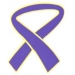 PURPLE RIBBON PIN