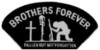 BROTHERS FOREVER FALLEN NOT FORGOTTEN MILITARY PIN