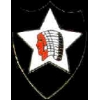 US ARMY 2ND DIVISION LOGO PIN