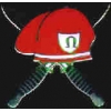 MERCENARY PIN SOLDIER OF FORTUNE PIN BERET AND KNIFE PIN