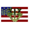 US ARMY SPECIAL FORCES PIN US FLAG LOGO INSIGNIA PIN