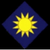 US ARMY 40TH DIVISION LOGO PIN