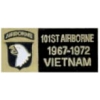 US ARMY 101ST AIRBORNE DIVISION SCREAMIN EAGLES VIETNAM PIN