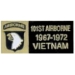 US ARMY 101ST AIRBORNE DIVISION SCREAMIN EAGLES VIETNAM PIN