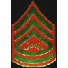 USMC MARINE CORPS E-7 GUNNERY SGT CHEVRONS PIN