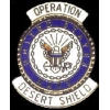 OPERATION DESERT SHIELD PIN USN NAVY PIN