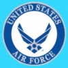US AIR FORCE SYMBOL LARGE NEW USAF LOGO PIN