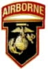 USMC MARINE CORPS AIRBORNE PIN