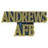 US AIR FORCE ANDREWS AFB SCRIPT PIN