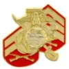 USMC MARINE CORPS NONCOM RANKS PIN HAT PIN OR LAPEL PIN