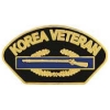 KOREAN WAR VETERAN PIN WITH CIB MILITARY PIN KOREA VET HAT OR LAPEL PIN