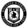 WOUNDED WARRIOR PIN FREEDOM ISN'T FREE PIN