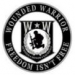 WOUNDED WARRIOR PIN FREEDOM ISN'T FREE PIN