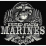 USMC MARINE CORPS EAGLE LOGO CAST STYLE PIN