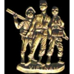 VIETNAM VETERANS PIN MEMORIAL STATUE PIN