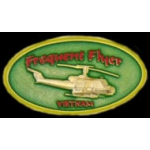 VIETNAM FREQUENT FLYER HELICOPTER PIN