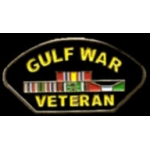 GULF WAR VETERAN WITH SERVICE BARS PIN
