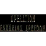 OPERATION ENDURING FREEDOM AFGHANISTAN SCRIPT PIN